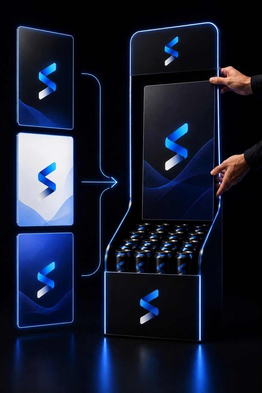 Shelvout değişebilir reklam alanları uygulaması